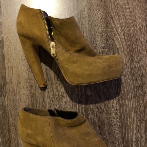 Diba Tan Booties - Picture 2 of 2